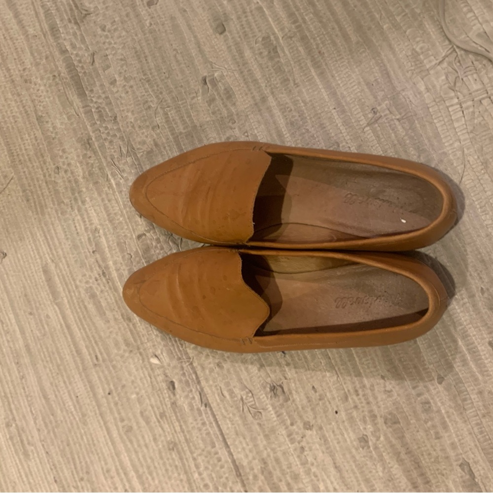 Womens Madewell Tan Loafers